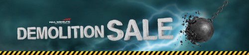 Banner Demolition Sale
